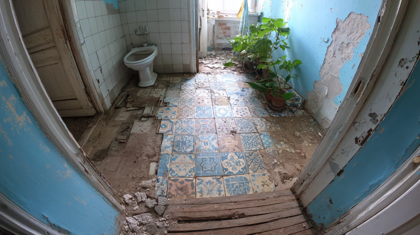 Uklanjanje poda u kupatlu