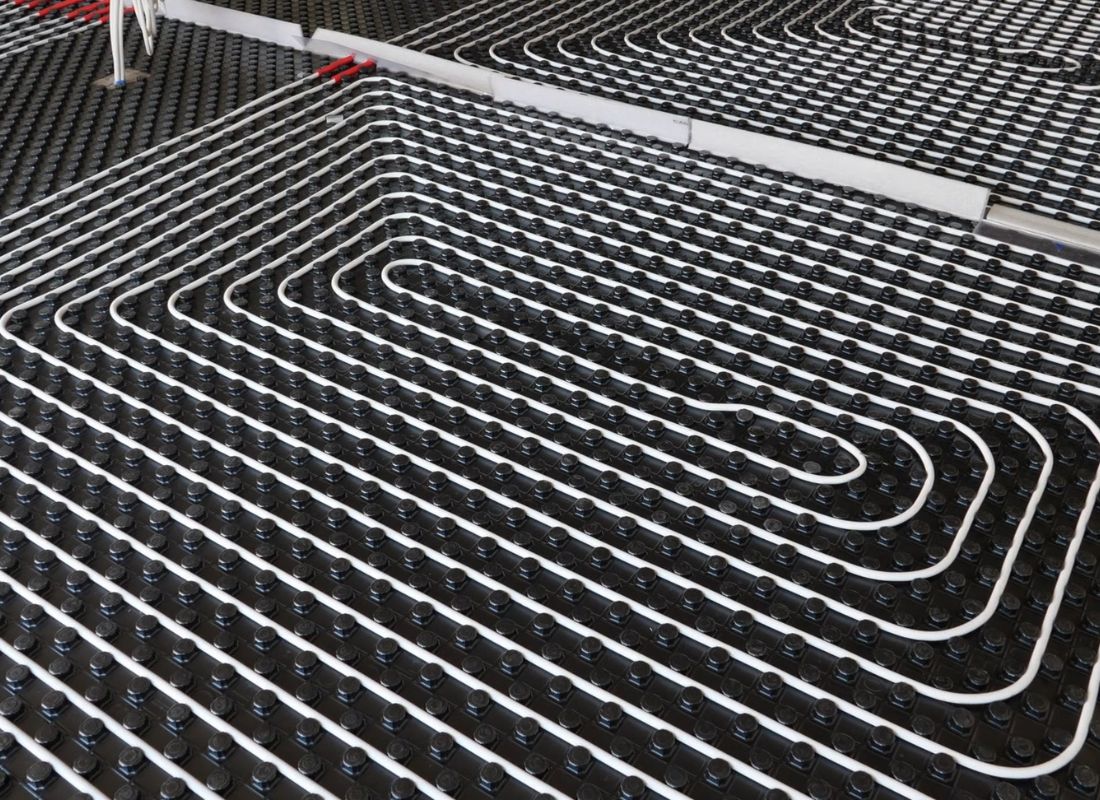 grejne mreže na podu